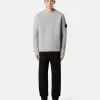 Maglione con collo alto e ampie rifiniture a coste
