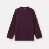 Maglione con collo alto e dettagli a cuciture rovesciate