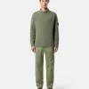 Maglione con collo alto e dettagli a cuciture rovesciate
