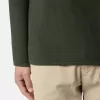 Maglione con collo alto e dettagli a cuciture rovesciate