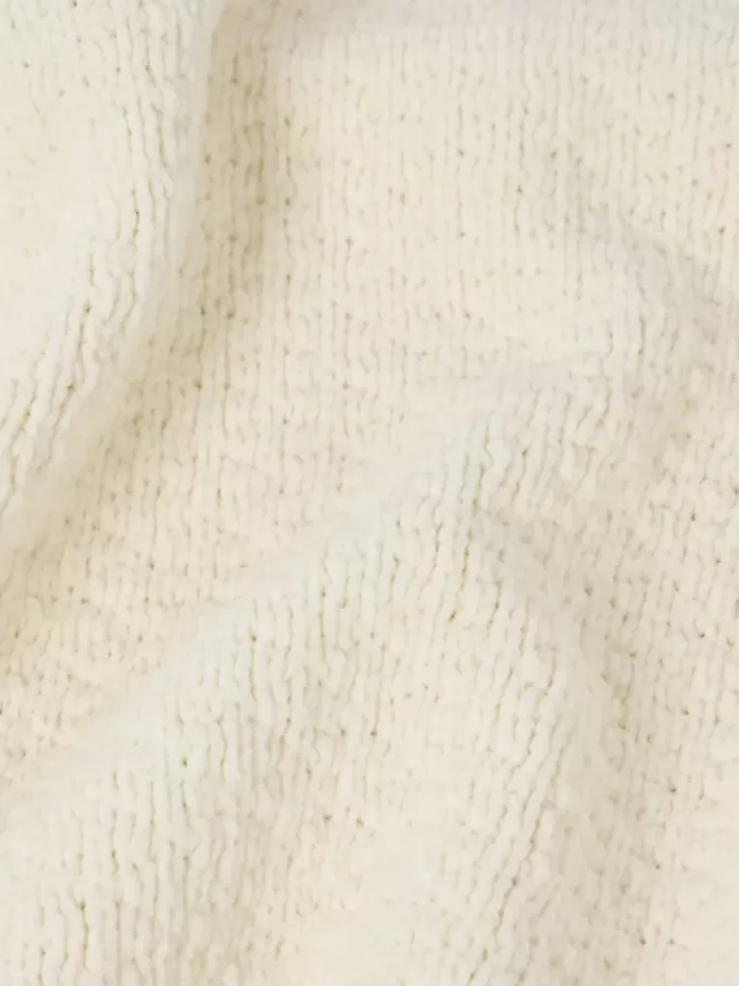 Maglione con collo alto e dettagli a cuciture rovesciate