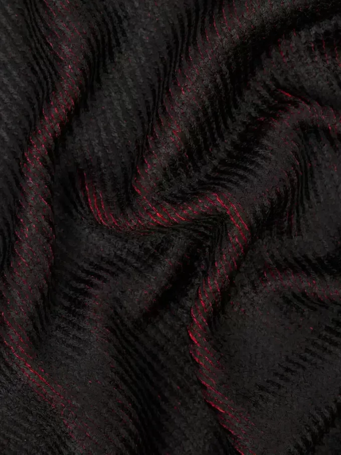 Maglione con collo alto e stampa sublimatica