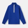 Maglione con mezza zip e dettagli riflettenti Maglione con mezza zip e dettagli riflettenti
