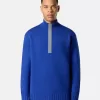 Maglione con mezza zip e dettagli riflettenti Maglione con mezza zip e dettagli riflettenti