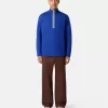 Maglione con mezza zip e dettagli riflettenti Maglione con mezza zip e dettagli riflettenti