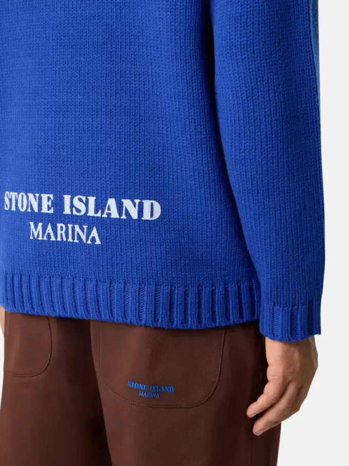 Maglione con mezza zip e dettagli riflettenti Maglione con mezza zip e dettagli riflettenti