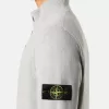 Maglione con mezza zip e rifiniture in feltro Maglione con mezza zip e rifiniture in feltro