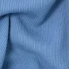 Maglione girocollo con bordi a costine