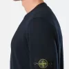 Maglione girocollo con dettagli a maglia in rilievo