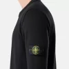 Maglione girocollo con dettagli a maglia rovesciata Maglione girocollo con dettagli a maglia rovesciata