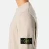 Maglione girocollo con dettagli a maglia rovesciata Maglione girocollo con dettagli a maglia rovesciata