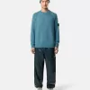 Maglione girocollo con maniche raglan
