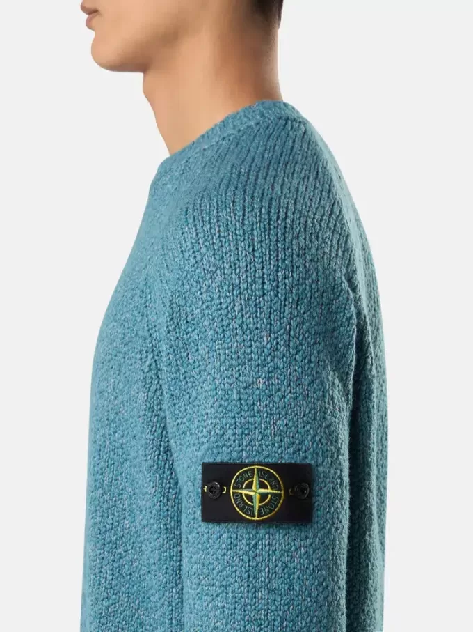 Maglione girocollo con maniche raglan