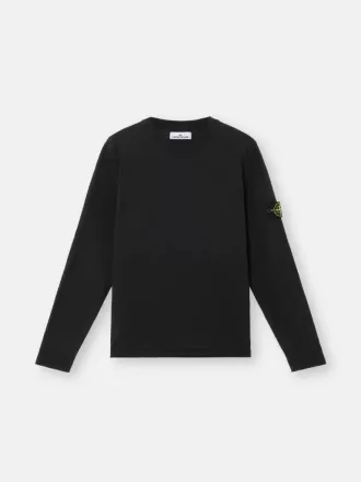 Maglione girocollo con piccoli dettagli arrotolati