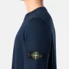 Maglione girocollo con piccoli dettagli arrotolati