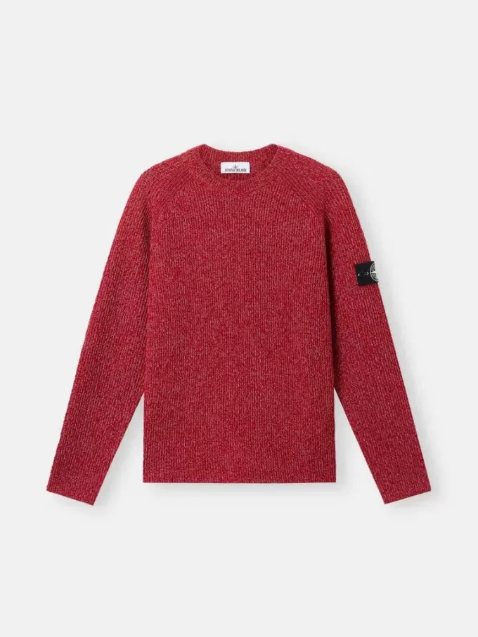 Maglione girocollo con rivestimento riflettente Maglione girocollo con rivestimento riflettente