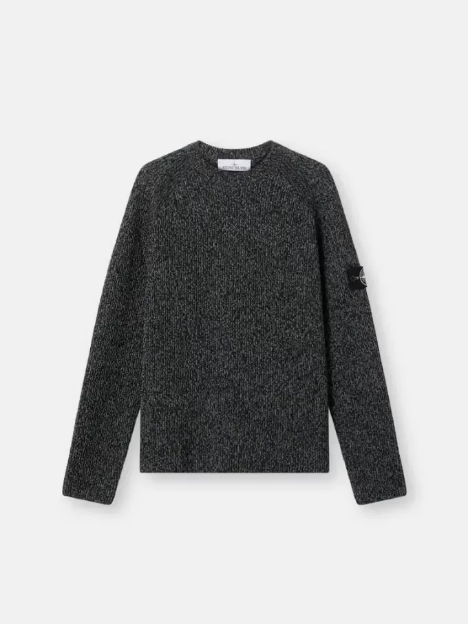 Maglione girocollo con rivestimento riflettente Maglione girocollo con rivestimento riflettente