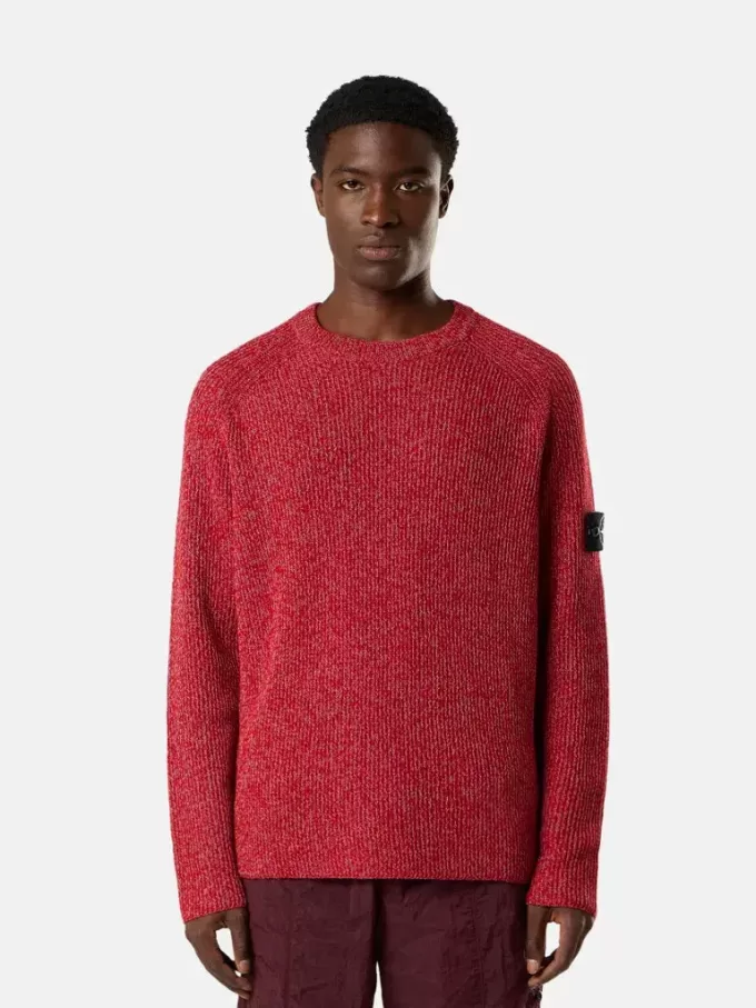 Maglione girocollo con rivestimento riflettente Maglione girocollo con rivestimento riflettente