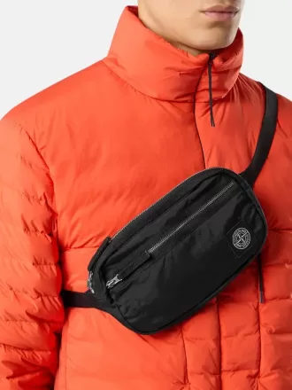 Marsupio con tasca con cerniera e fodera in ripstop Marsupio con tasca con cerniera e fodera in ripstop