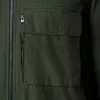 Overshirt comoda con tasche sul petto a strati Overshirt comoda con tasche sul petto a strati