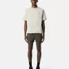 Pantaloncini da bagno slim fit con tasche e fodera in rete