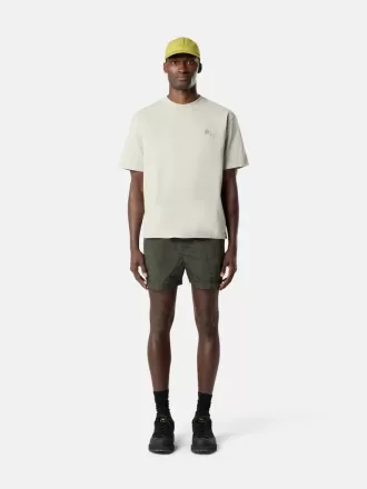 Pantaloncini da bagno slim fit con tasche e fodera in rete Pantaloncini da bagno slim fit con tasche e fodera in rete