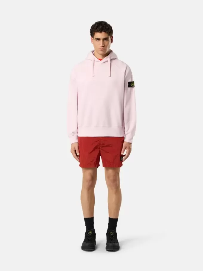 Pantaloncini da bagno slim fit con tasche e fodera in rete