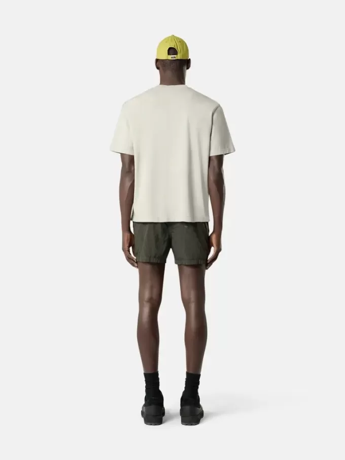Pantaloncini da bagno slim fit con tasche e fodera in rete