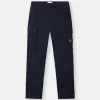 Pantaloni cargo dal taglio ampio con tasche e polsini con coulisse