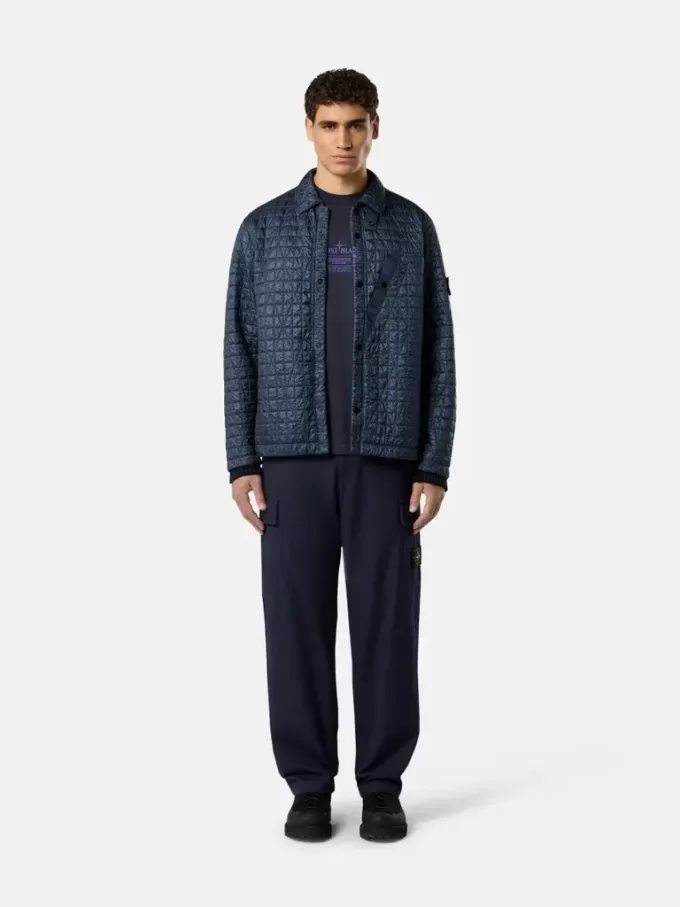 Pantaloni cargo dal taglio ampio con tasche e polsini con coulisse