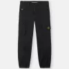 Pantaloni cargo dal taglio regolare con fondo gamba elasticizzato Pantaloni cargo dal taglio regolare con fondo gamba elasticizzato