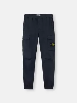 Pantaloni cargo dal taglio regolare e affusolato con elastico in vita Pantaloni cargo dal taglio regolare e affusolato con elastico in vita