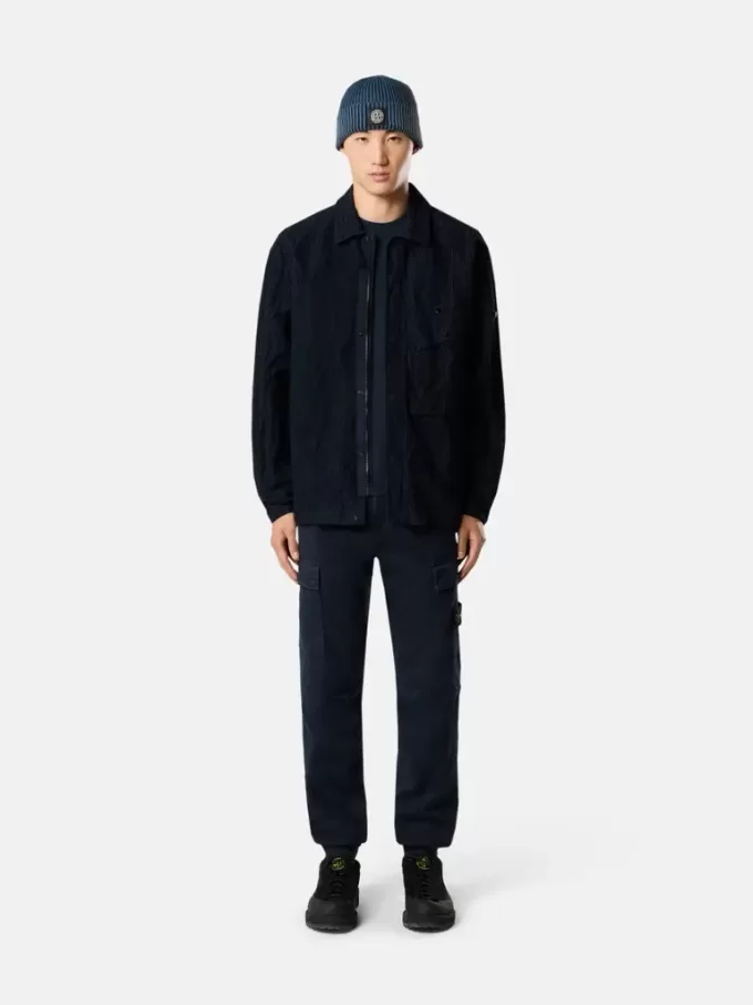 Pantaloni cargo dal taglio regolare e affusolato con elastico in vita