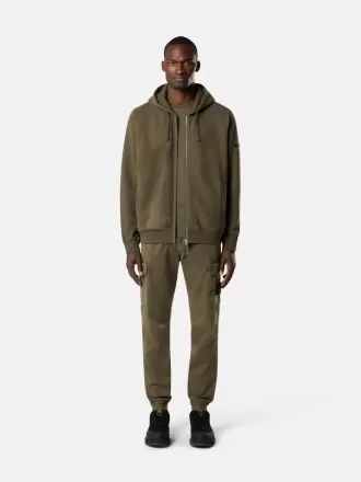 Pantaloni cargo dal taglio regolare e affusolato con elastico in vita Pantaloni cargo dal taglio regolare e affusolato con elastico in vita