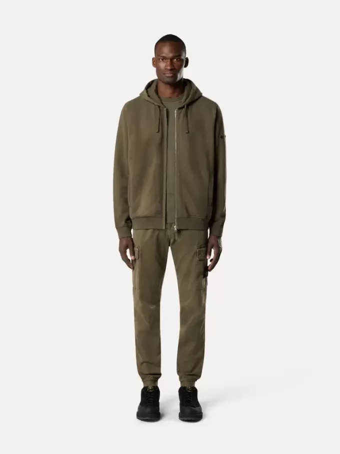 Pantaloni cargo dal taglio regolare e affusolato con elastico in vita Pantaloni cargo dal taglio regolare e affusolato con elastico in vita