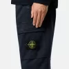 Pantaloni cargo dal taglio regolare e affusolato con elastico in vita