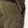 Pantaloni cargo dal taglio regolare e affusolato con elastico in vita Pantaloni cargo dal taglio regolare e affusolato con elastico in vita