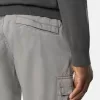 Pantaloni cargo dal taglio regolare e affusolato con elastico in vita Pantaloni cargo dal taglio regolare e affusolato con elastico in vita
