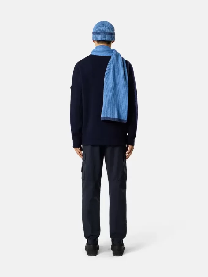 Pantaloni cargo dal taglio regolare e affusolato con elastico in vita Pantaloni cargo dal taglio regolare e affusolato con elastico in vita