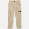 Pantaloni cargo dalla vestibilità regolare con tasche con bottoni a pressione e cerniera