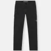 Pantaloni cargo skinny con tasche a scatto