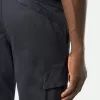 Pantaloni cargo skinny con tasche a scatto