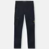 Pantaloni cargo slim fit con tasche con zip Pantaloni cargo slim fit con tasche con zip