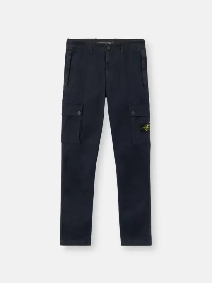 Pantaloni cargo slim fit con tasche con zip Pantaloni cargo slim fit con tasche con zip