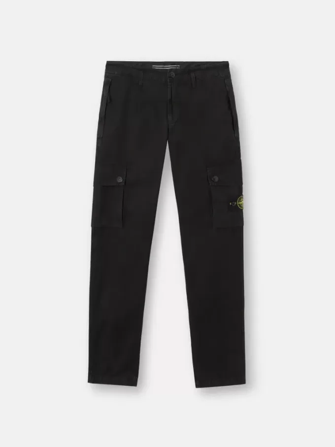 Pantaloni cargo slim fit con tasche con zip Pantaloni cargo slim fit con tasche con zip