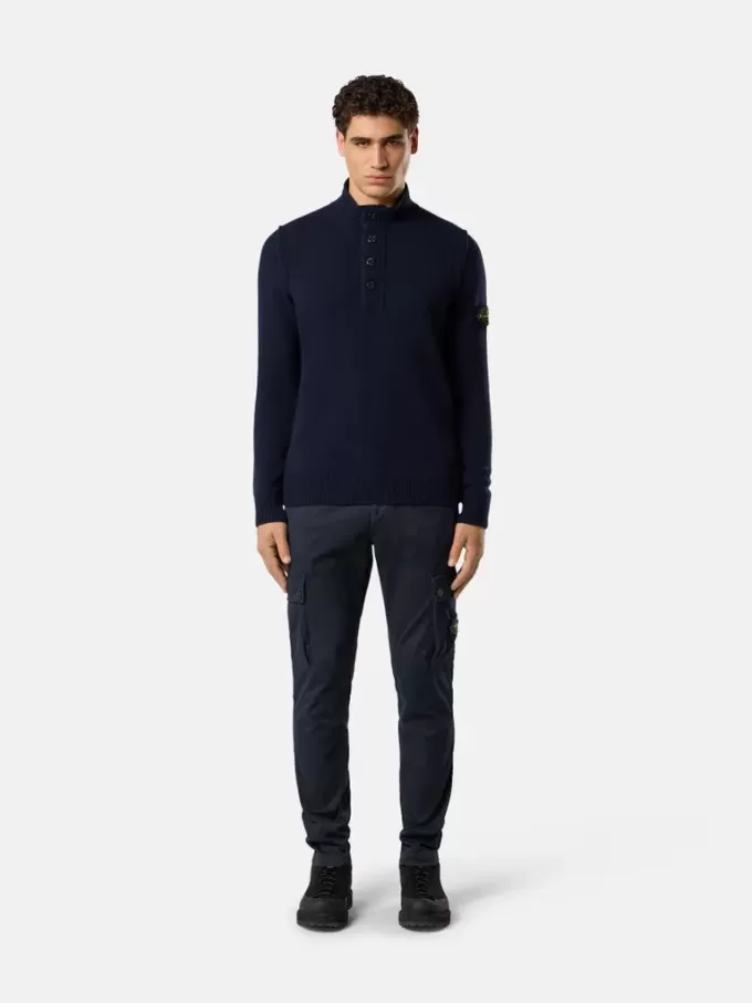 Pantaloni cargo slim fit con tasche con zip Pantaloni cargo slim fit con tasche con zip