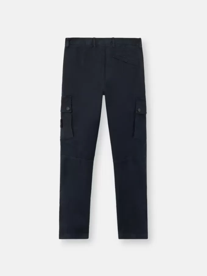 Pantaloni cargo slim fit con tasche con zip Pantaloni cargo slim fit con tasche con zip
