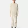 Pantaloni della tuta dal taglio ampio con tasche con bottone a pressione e cerniera Pantaloni della tuta dal taglio ampio con tasche con bottone a pressione e cerniera
