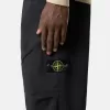 Pantaloni della tuta dal taglio ampio con tasche con bottone a pressione e cerniera Pantaloni della tuta dal taglio ampio con tasche con bottone a pressione e cerniera