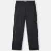 Pantaloni della tuta dalla vestibilità ampia con tasche con cerniera e imbottitura Pantaloni della tuta dalla vestibilità ampia con tasche con cerniera e imbottitura
